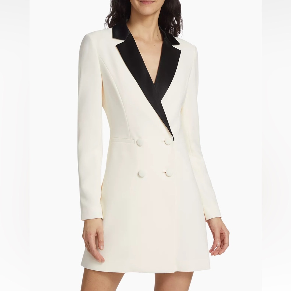 Alice + Olivia Kryie Tuxedo Dress 2